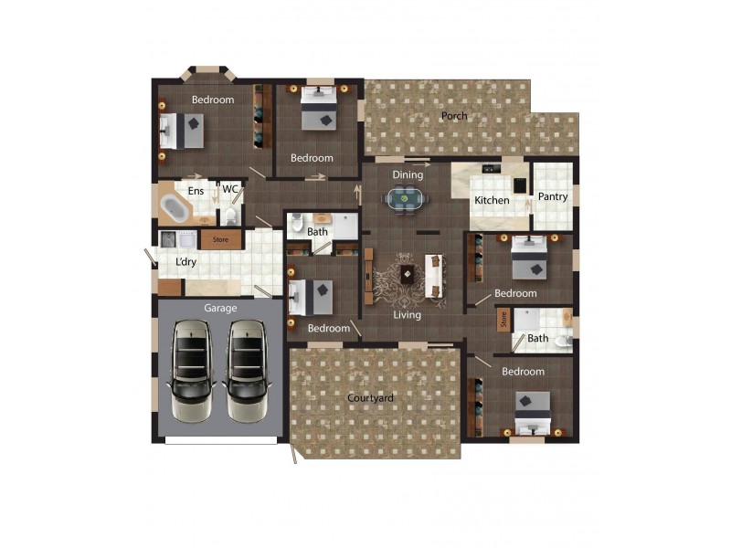 3 Phillip Avenue, Queanbeyan East NSW 2620 Floorplan