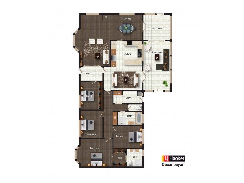 5 McInnes Place, Queanbeyan NSW 2620 Floorplan