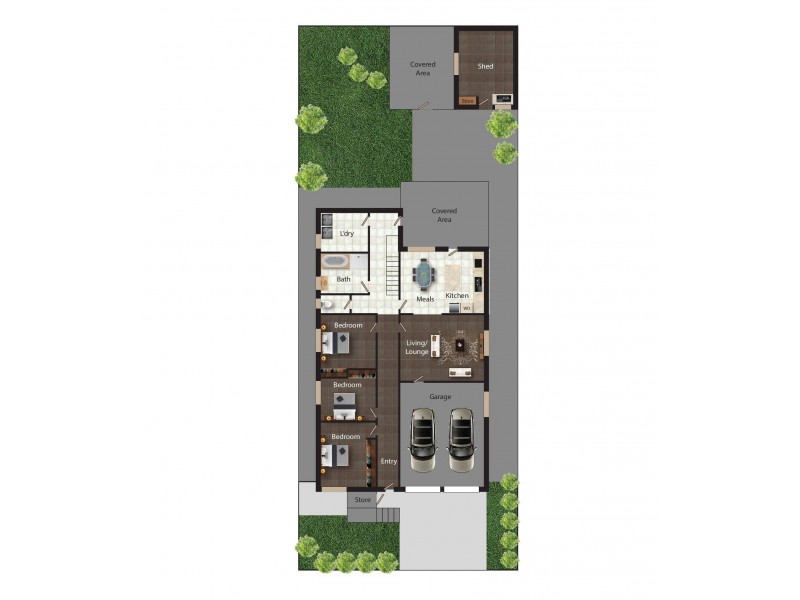 28 Christopher Crescent, Queanbeyan NSW 2620 Floorplan