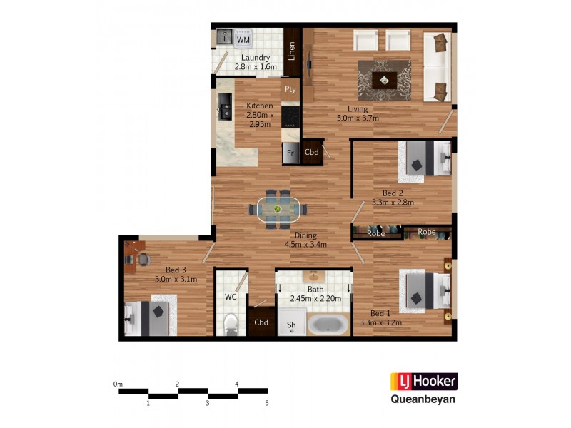5/21 Ross Road, Queanbeyan NSW 2620 Floorplan
