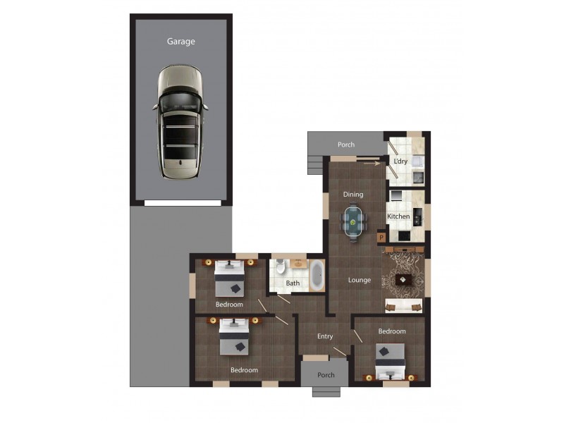 32 Boronia Crescent, Karabar NSW 2620 Floorplan