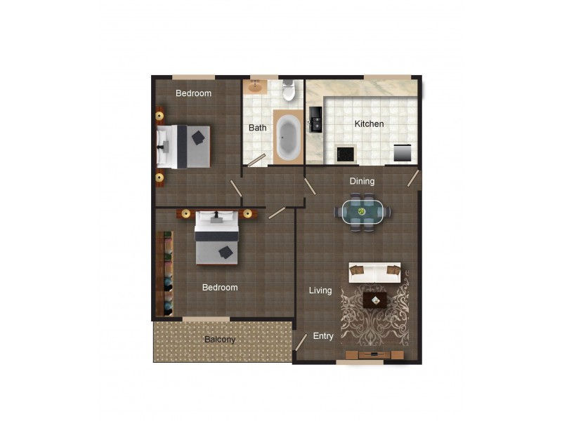 9/2 Velacia Place, Queanbeyan NSW 2620 Floorplan