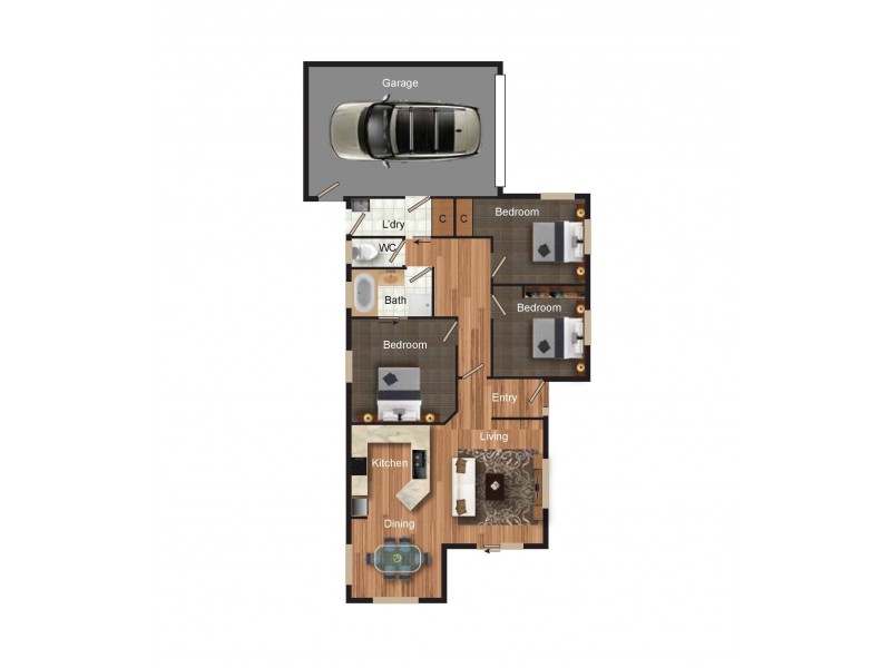 6/29 Thurralilly Street, Queanbeyan NSW 2620 Floorplan
