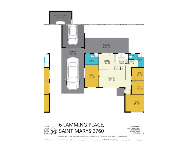 6 Lamming Place, St Marys NSW 2760 Floorplan