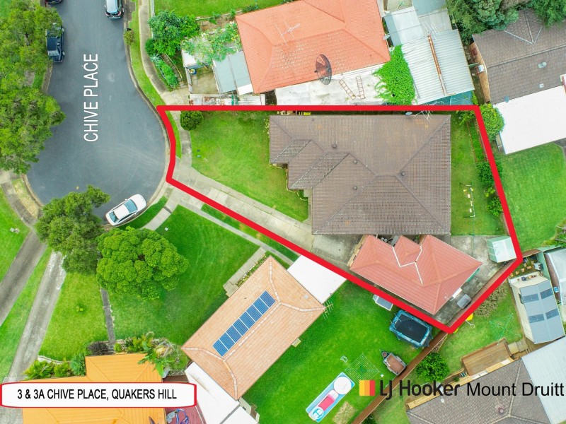 3 & 3a Chive Place, Quakers Hill NSW 2763