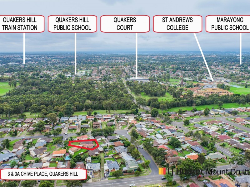 3 & 3a Chive Place, Quakers Hill NSW 2763