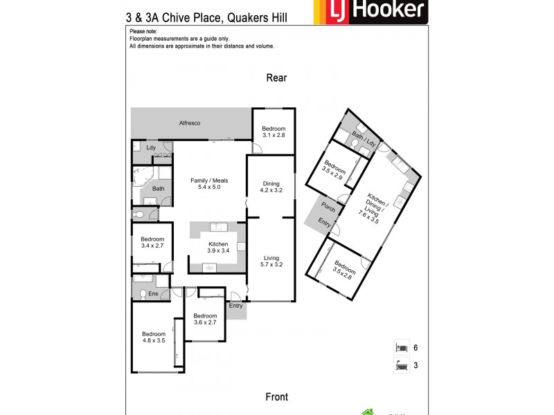 3 & 3a Chive Place, Quakers Hill NSW 2763