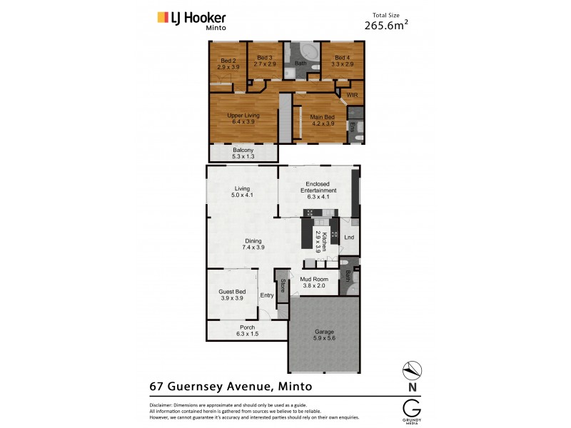 67 Guernsey Avenue, Minto NSW 2566 Floorplan
