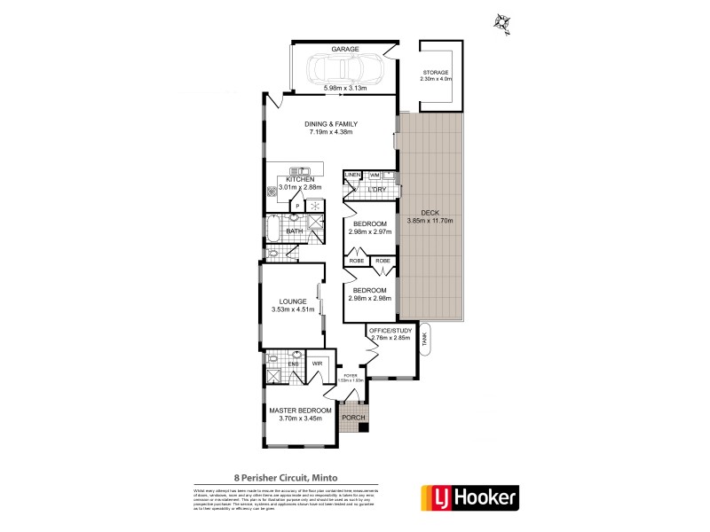 8 Perisher Circuit, Minto NSW 2566 Floorplan
