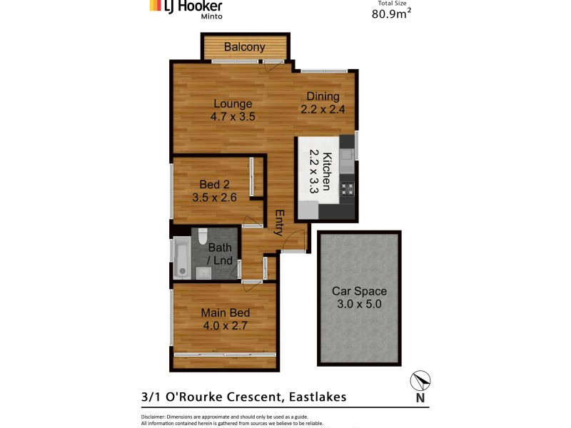 Unit 3/1 O’Rourke Crescent, Eastlakes NSW 2018