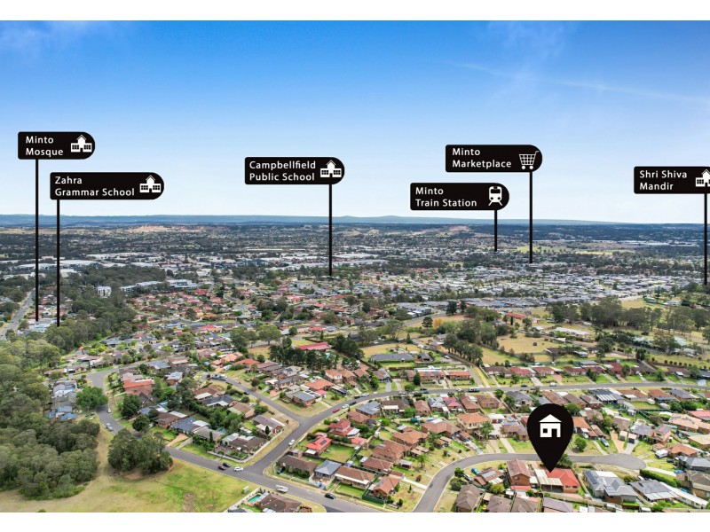 8 campbell close, Minto NSW 2566