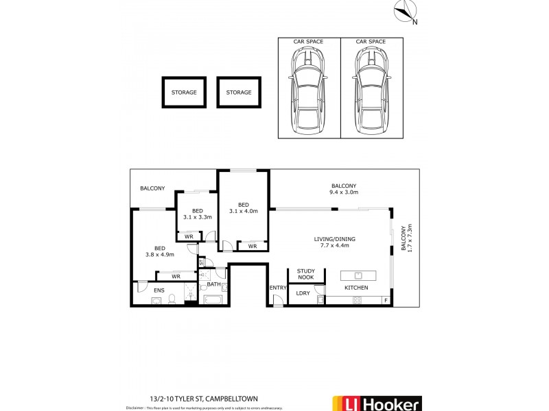 Apartment 13/2-10 Tyler Street, Campbelltown NSW 2560