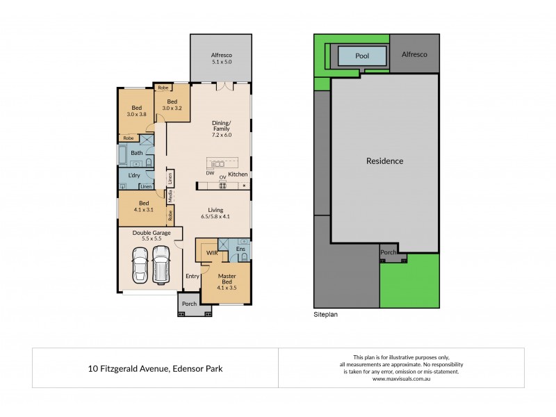 10A Fitzgerald Avenue, Edensor Park NSW 2176 Floorplan