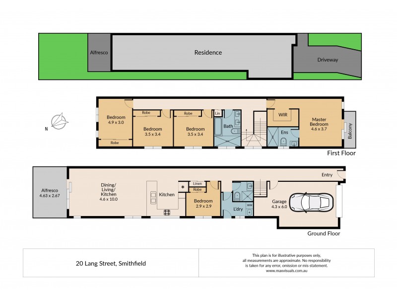 20 Lang Street, Smithfield NSW 2164 Floorplan
