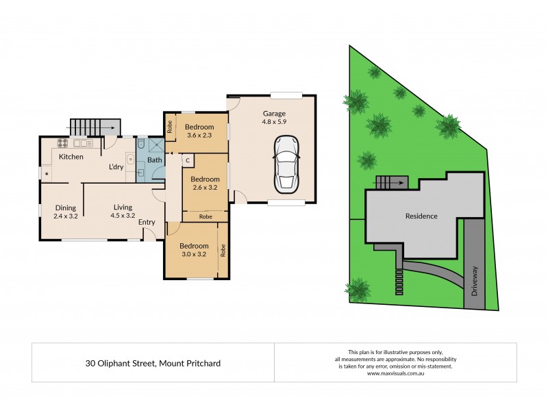 30 Oliphant Street, Mount Pritchard NSW 2170 Floorplan