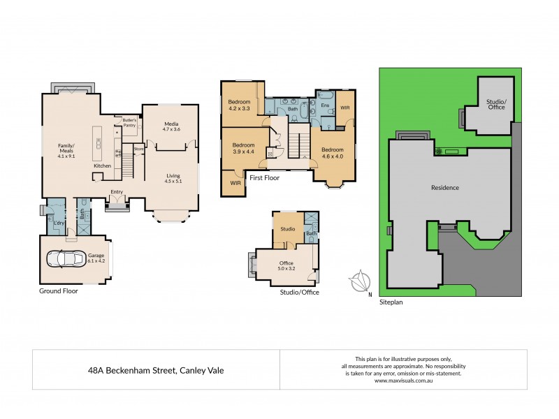 48A Beckenham Street, Canley Vale NSW 2166 Floorplan