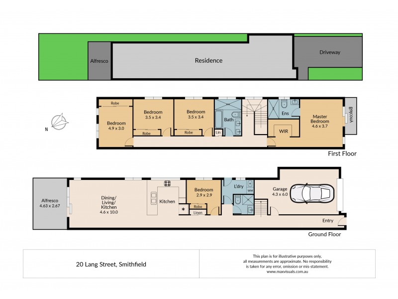 20A Lang Street, Smithfield NSW 2164 Floorplan