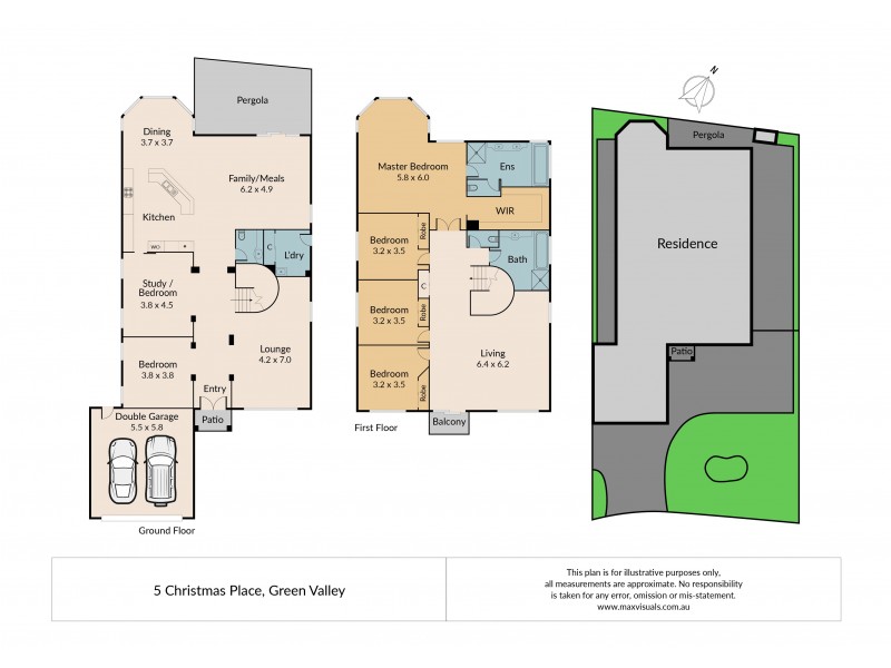 5 Christmas Place, Green Valley NSW 2168 Floorplan