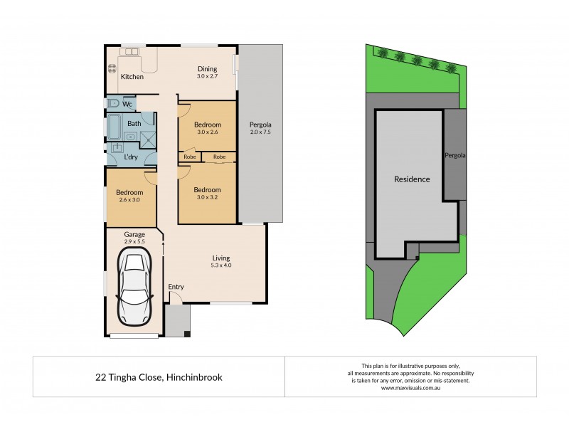 22 Tingha Close, Hinchinbrook NSW 2168 Floorplan