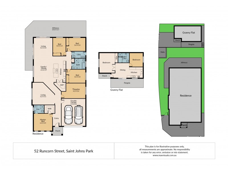 52 Runcorn Street, St Johns Park NSW 2176 Floorplan