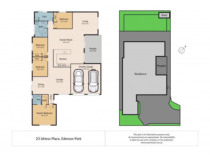 23 Idriess Place, Edensor Park NSW 2176 Floorplan