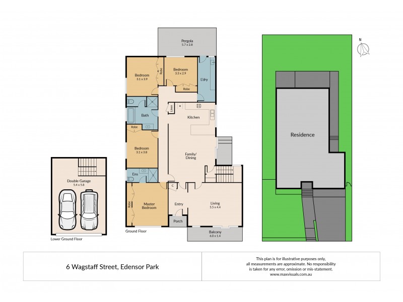 6 Wagstaff Street, Edensor Park NSW 2176 Floorplan