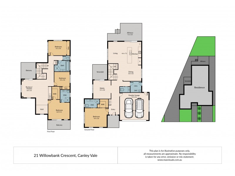 21 Willowbank Crescent, Canley Vale NSW 2166 Floorplan