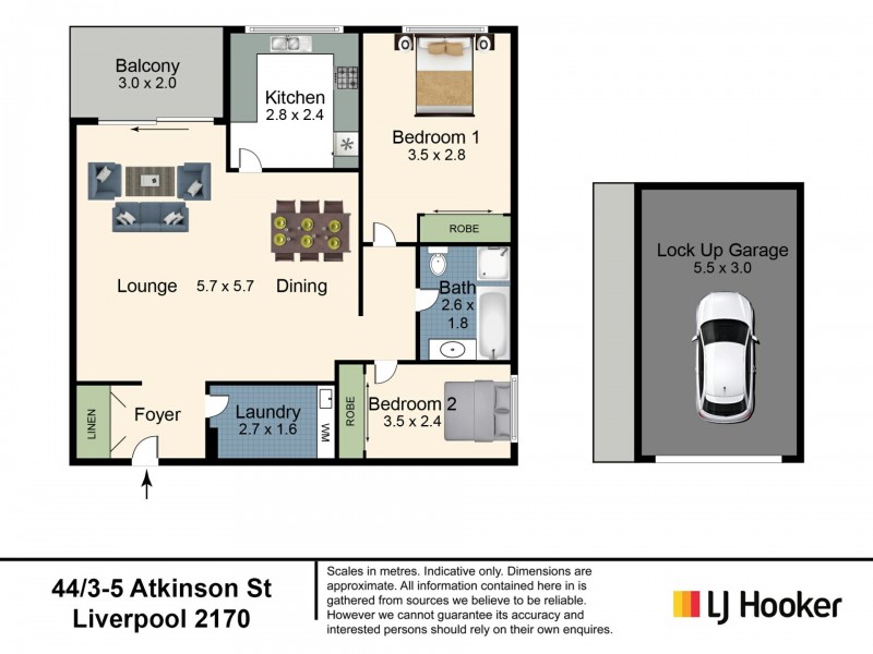 Apartment 44/3-5 Atkinson Street, Liverpool NSW 2170