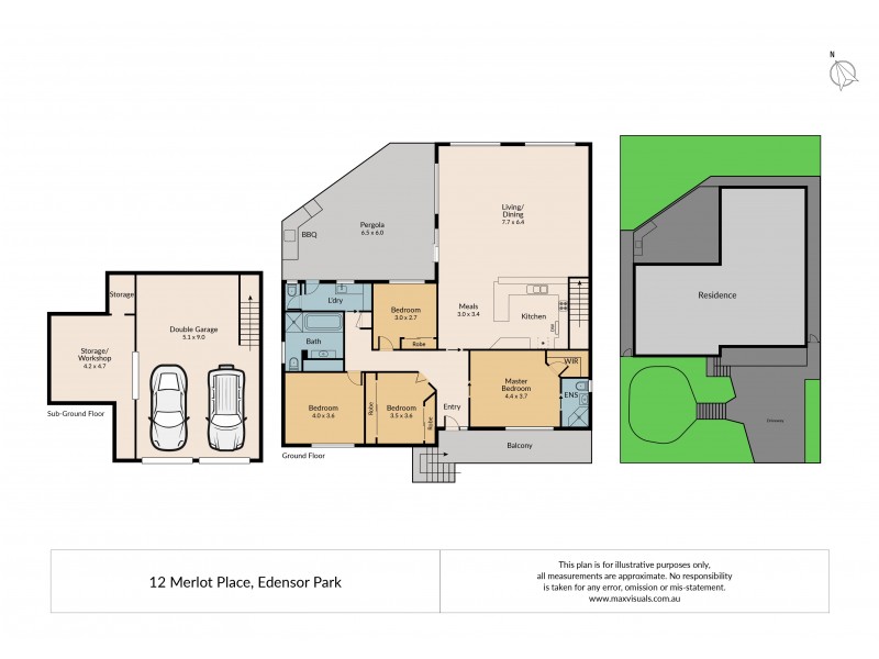 12 Merlot Place, Edensor Park NSW 2176 Floorplan