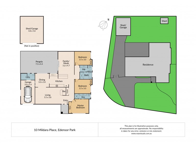 10 Mildara Place, Edensor Park NSW 2176 Floorplan