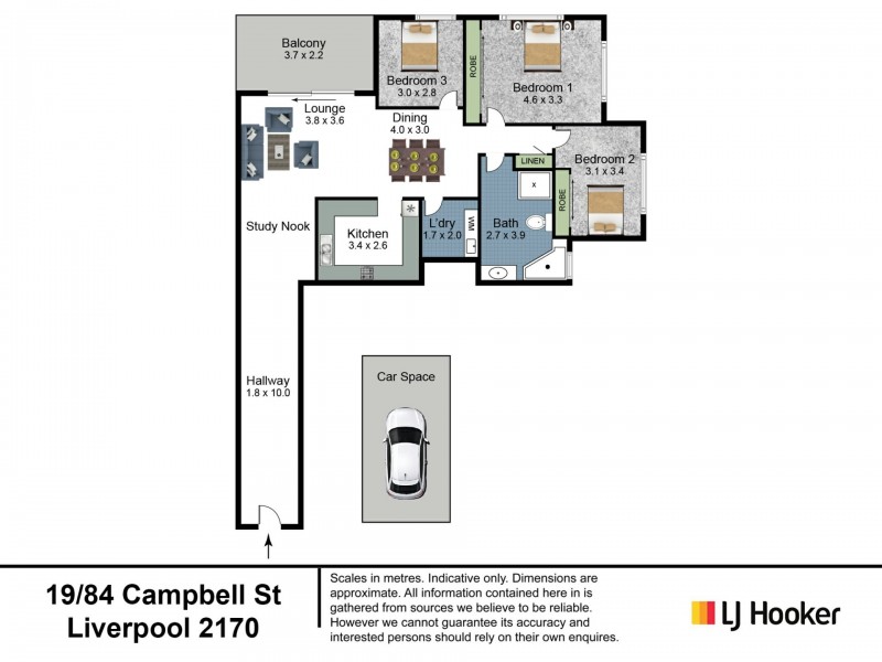 Apartment 19/84 Campbell Street, Liverpool NSW 2170