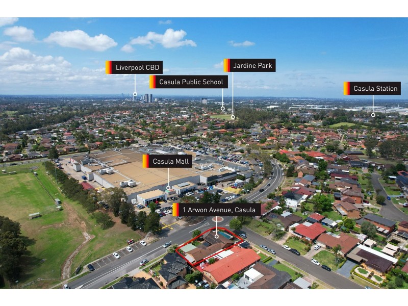 1 Arwon Avenue, Casula NSW 2170