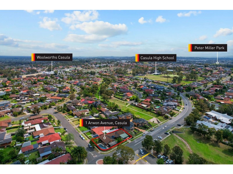 1 Arwon Avenue, Casula NSW 2170