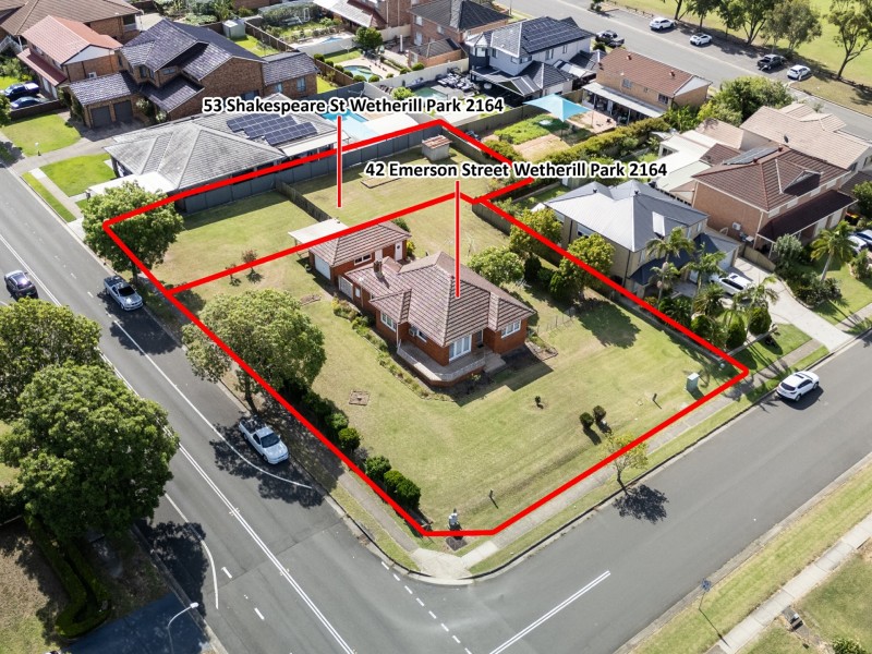 42 Emerson and 53 Shakespeare St, Wetherill Park NSW 2164