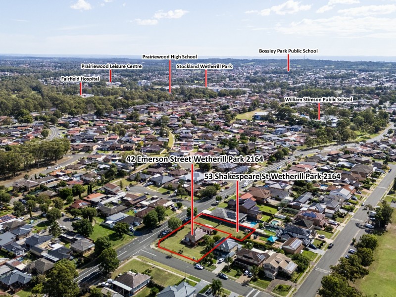 42 Emerson and 53 Shakespeare St, Wetherill Park NSW 2164