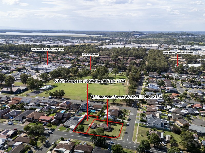 42 Emerson and 53 Shakespeare St, Wetherill Park NSW 2164