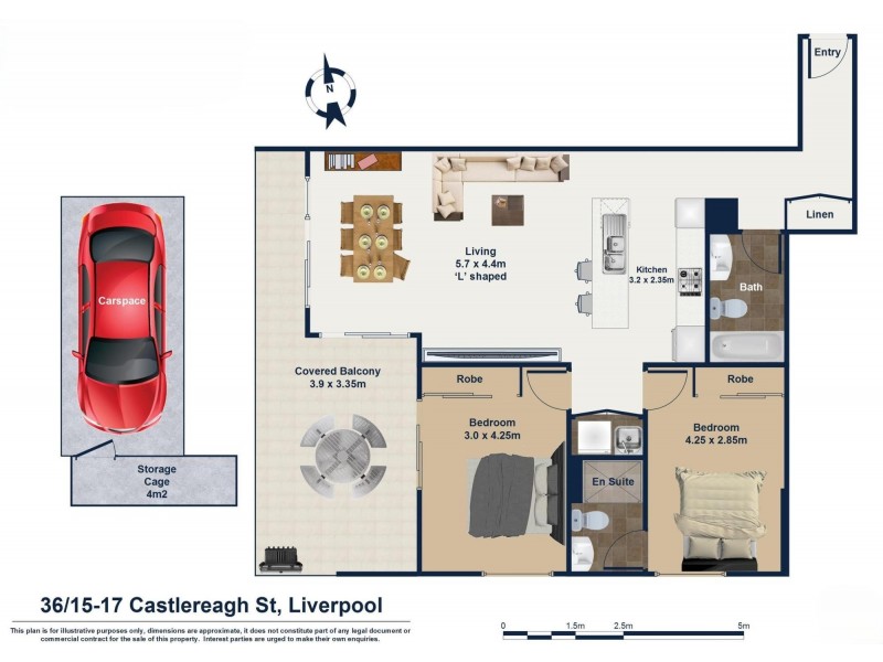 36/15-17 Castlereagh Street, Liverpool NSW 2170