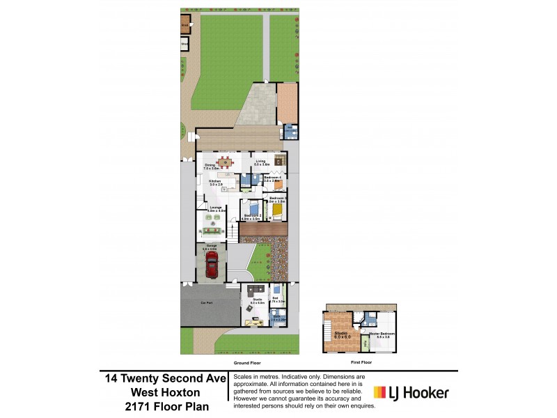 14 Twenty Second Ave, West Hoxton NSW 2171 Floorplan