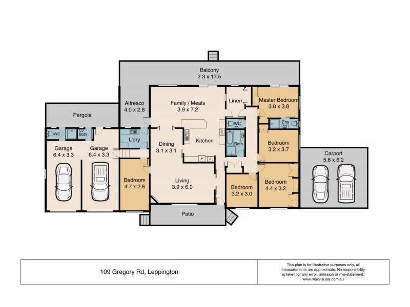 109 Gregory Rd, Leppington NSW 2179 Floorplan