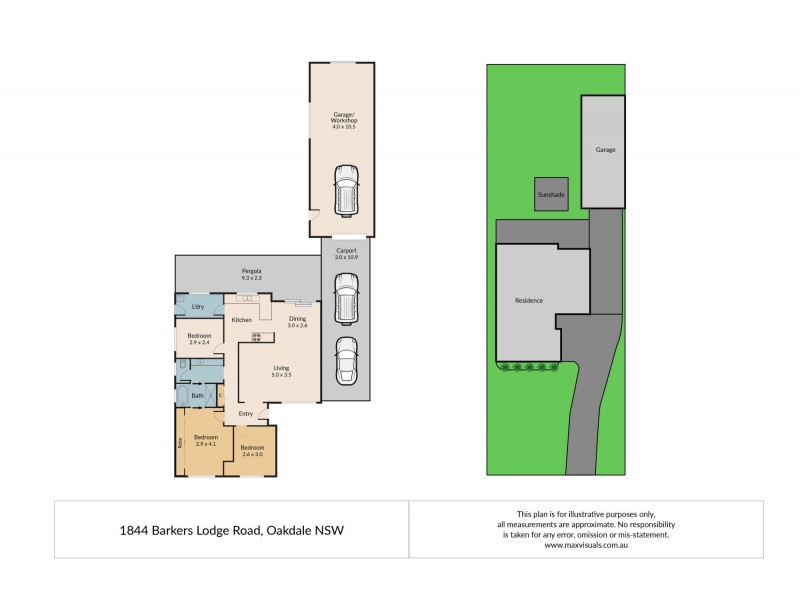 1844 Barkers Lodge Road, Oakdale NSW 2570 Floorplan