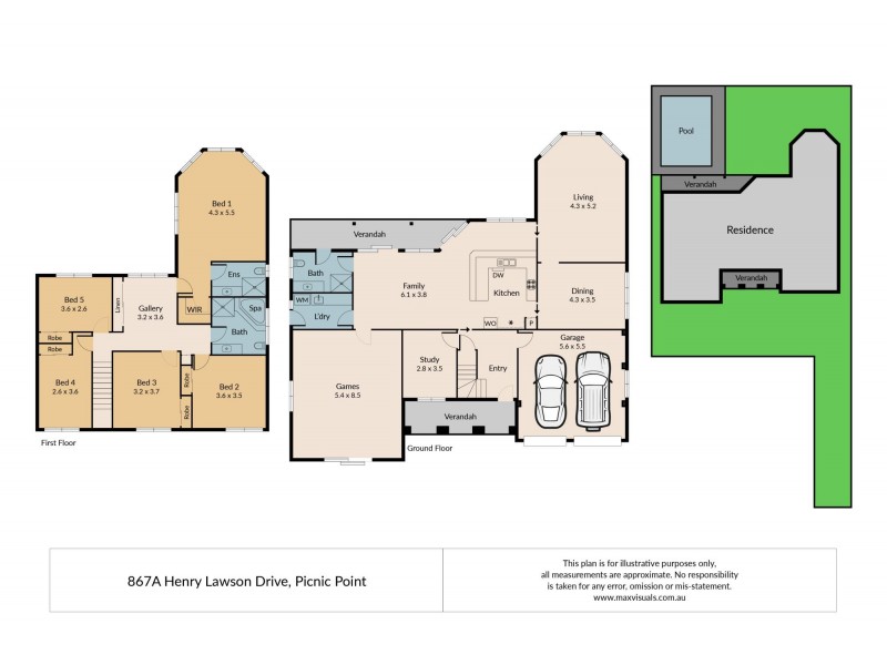 867A Henry Lawson Drive, Picnic Point NSW 2213 Floorplan