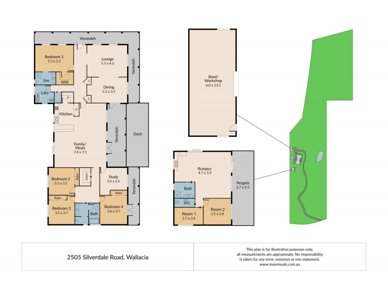 2505 Silverdale Road, Wallacia NSW 2745 Floorplan