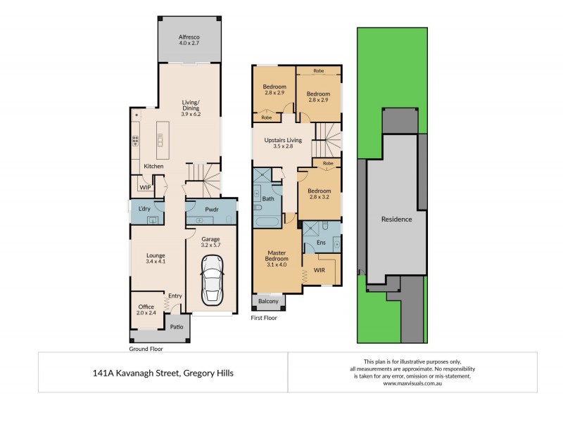 141a Kavanagh Street, Gregory Hills NSW 2557 Floorplan