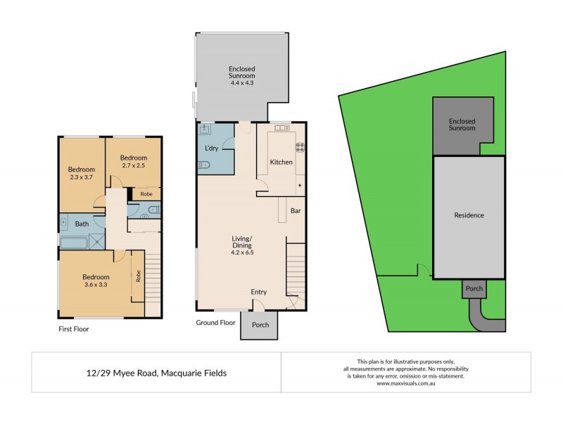 12/29 Myee Road, Macquarie Fields NSW 2564 Floorplan