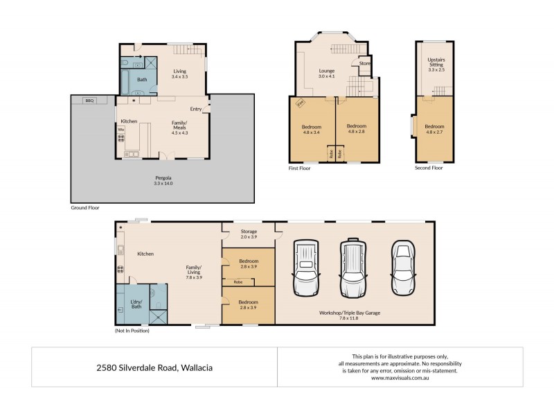 2580 Silverdale Road, Wallacia NSW 2745 Floorplan