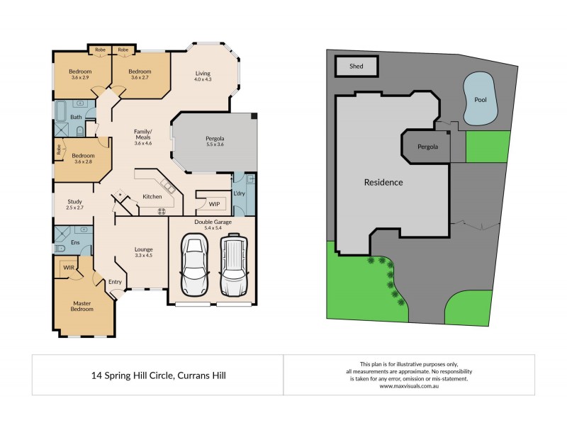 14 Spring Hill Circle, Currans Hill NSW 2567 Floorplan