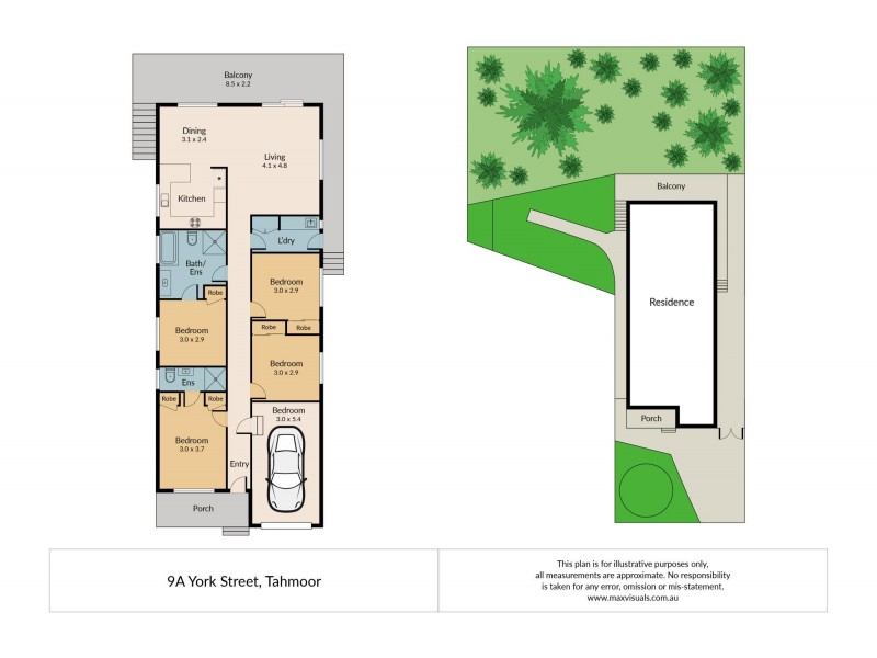 9A York Street, Tahmoor NSW 2573 Floorplan