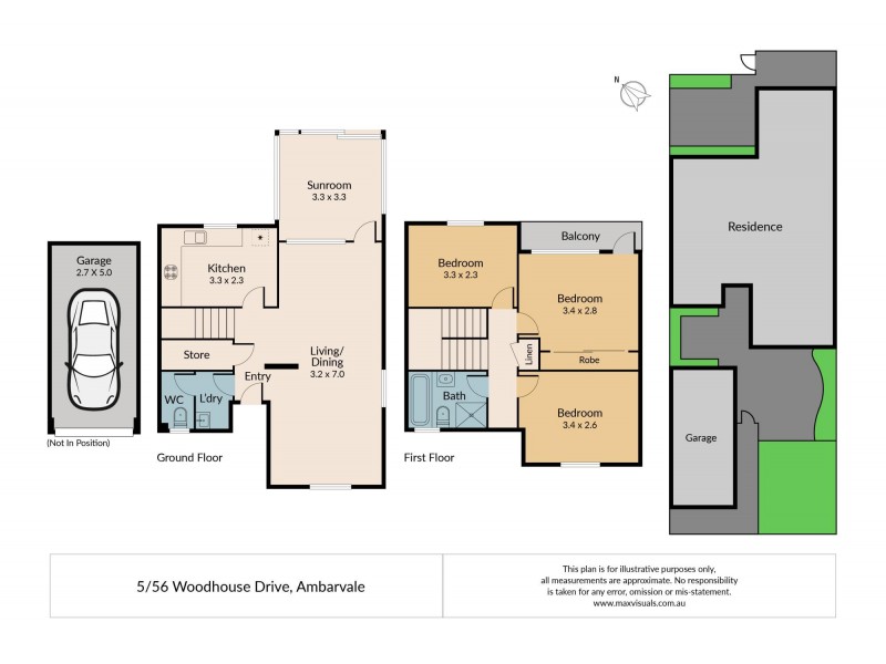 5/56 Woodhouse Drive, Ambarvale NSW 2560 Floorplan