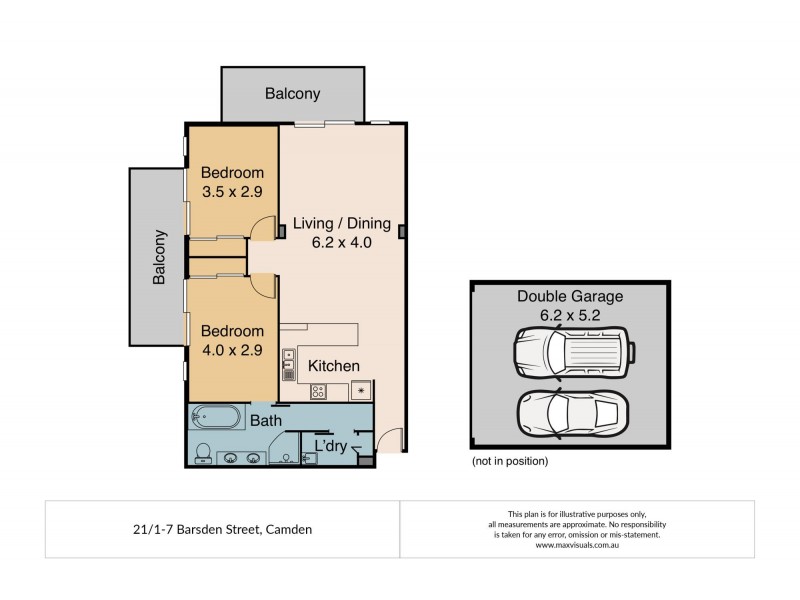 21/1-7 Barsden Street, Camden NSW 2570 Floorplan