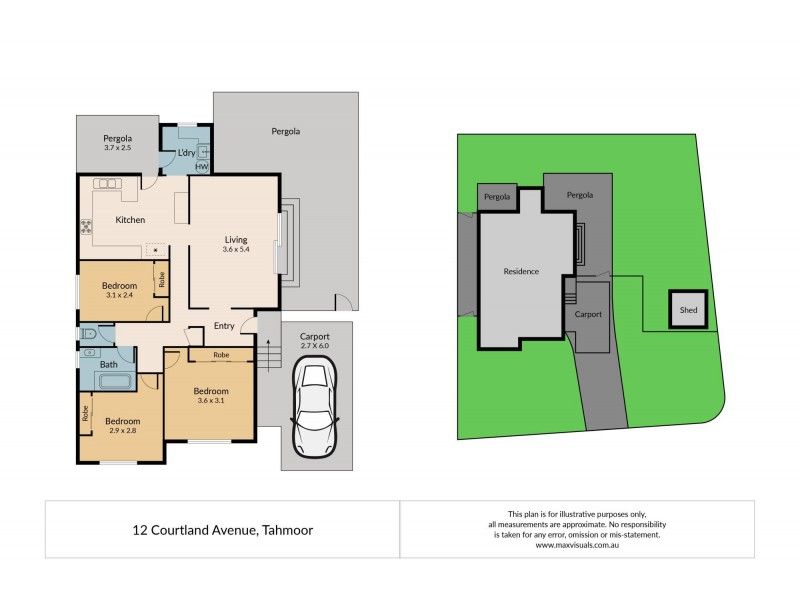 12 Courtland Avenue, Tahmoor NSW 2573 Floorplan